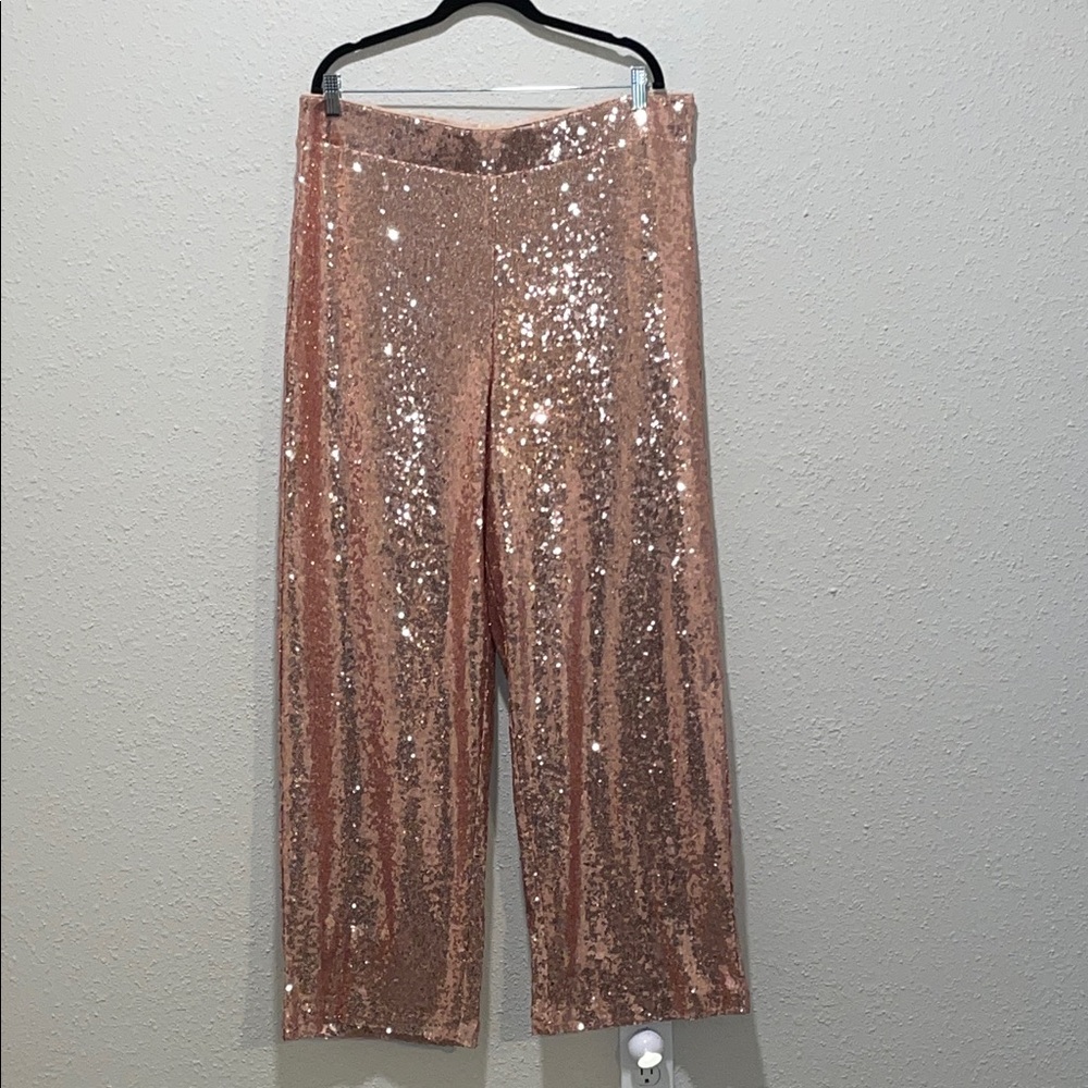 Torrid Champagne Sequin Pants